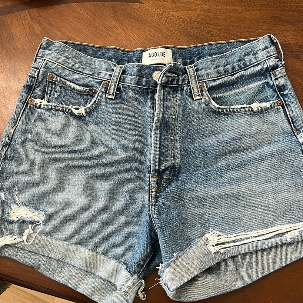 Agolde Parker Vintage cut-off shorts